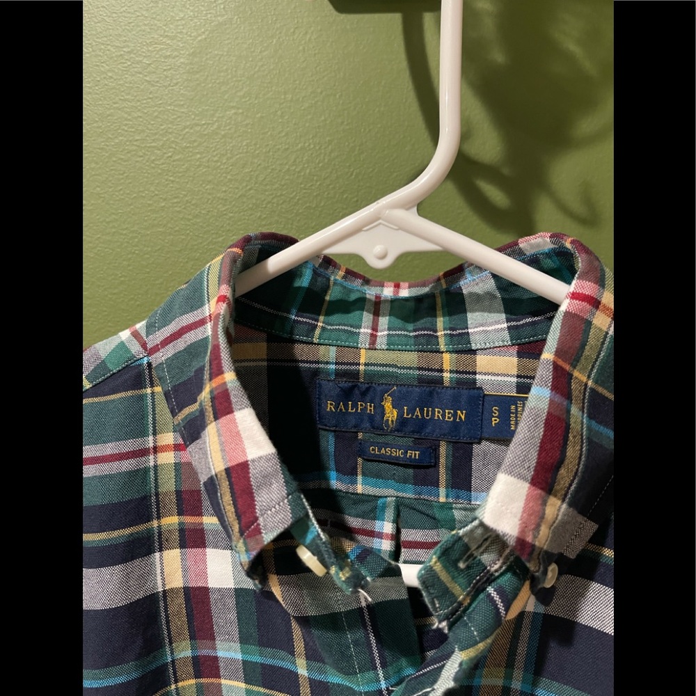 Ralph Lauren Classic Fit Button Down Collar Shirt - Picture 2 of 4